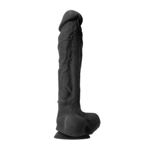 NS Novelties Colours Pleasures Dildo Schwarz 25,4 cm