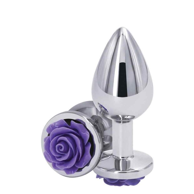 NS Novelties Rear Assets Rose Medium Purple Analplug Lila ⌀ 3,4 cm