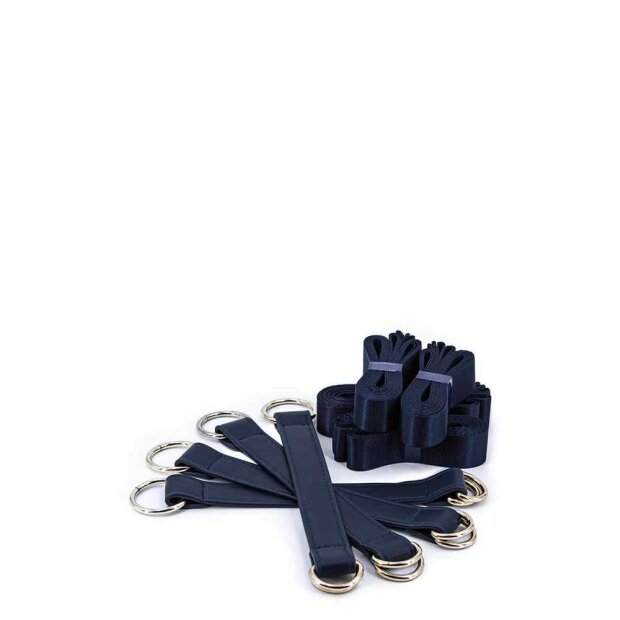 Bondage Couture Tie Down Straps Blue