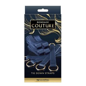 Bondage Couture Tie Down Straps Blue