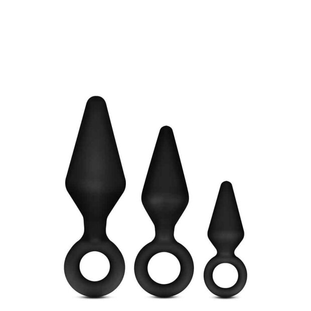 Anal Adventures Platinum Loop Plug Kit