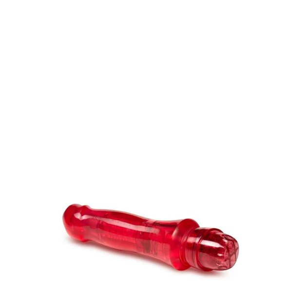 Blush Naturally Yours Salsa Red Vibrator Rot 17,1 cm