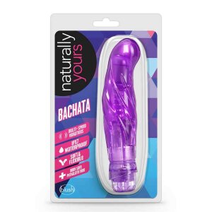 Blush Naturally Yours Bachata Purple Vibrator Lila 16,5 cm