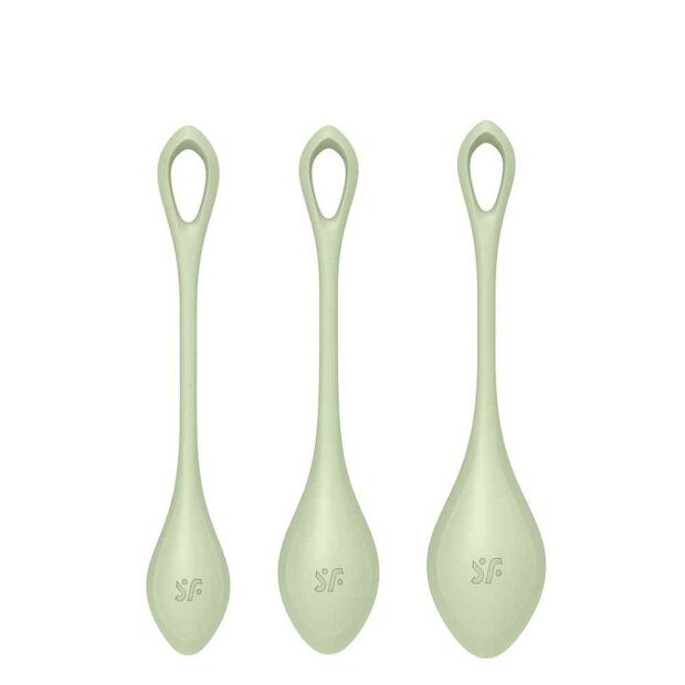 Satisfyer Yoni Power 2 Training Set Light Green