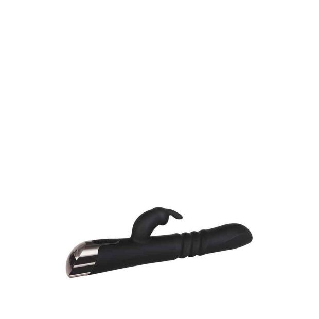 Evolved Rapid Rabbit Black Rabbit Vibrator Schwarz 25,4 cm