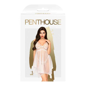 PENTHOUSE Naughty Doll White M/L