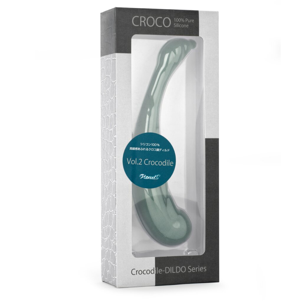 anfänger dildo Rends Croco Crocodile Doppeldildo Grün, 23,50 €