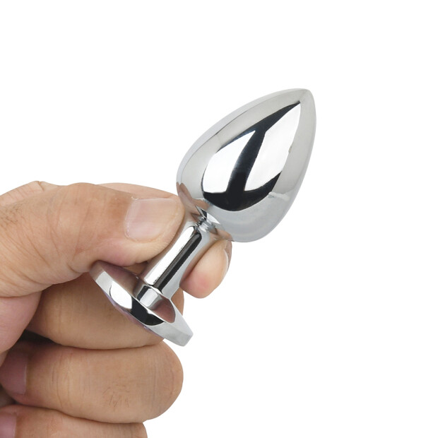 Rends Silver Jewelry Anal Plug Small Silber ⌀ 3,1 cm