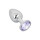 Rends Silver Jewelry Anal Plug Small Silber ⌀ 3,1 cm