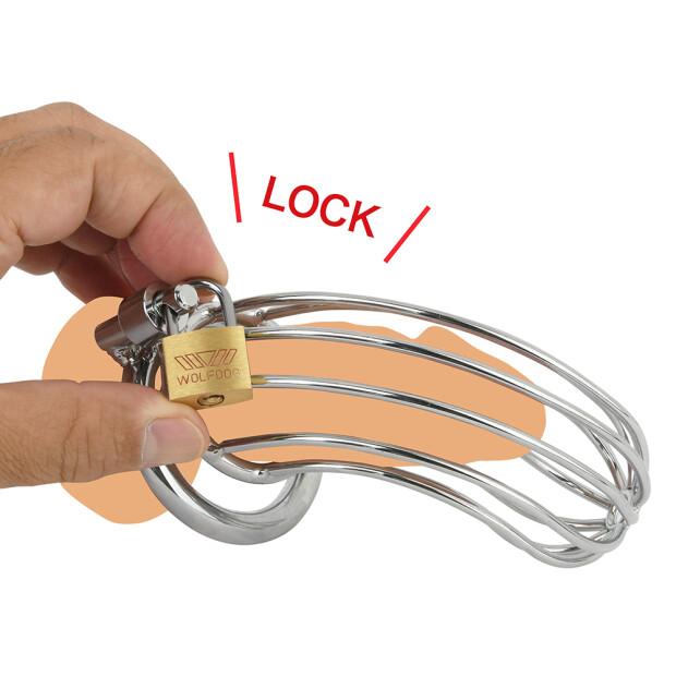 Metal Gitterkäfig mit Schlüssel