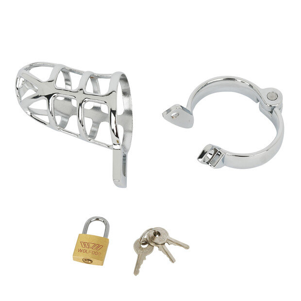 Metal Peniskäfig mit Schlüssel