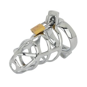 Metal Peniskäfig mit Schlüssel