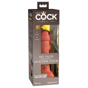 King Cock Elite Dual Density Silicone Cock Dildo...