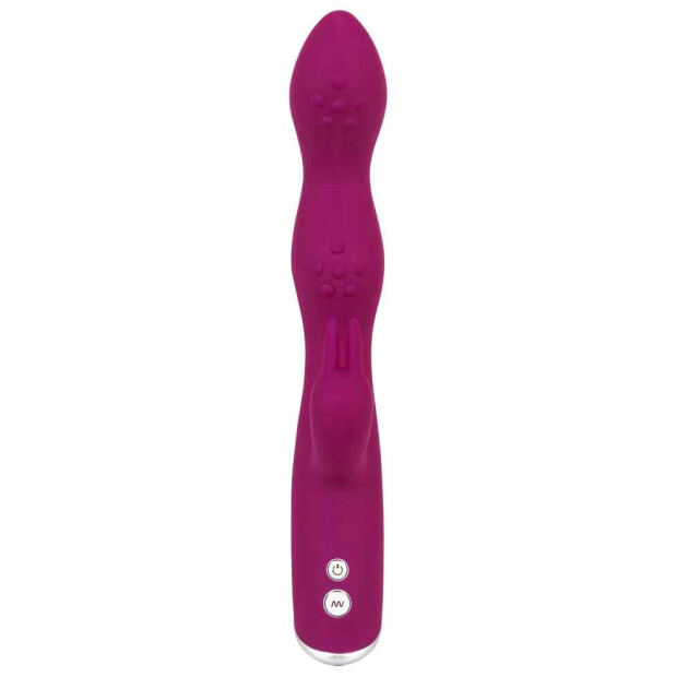 You2Toys Sweet Smile AG-Spot Rabbit Vibrator Lila 23,6 cm ⌀ 3,7 cm