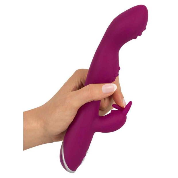 You2Toys Sweet Smile AG-Spot Rabbit Vibrator Lila 23,6 cm ⌀ 3,7 cm