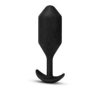 B-Vibe Snug Butt Plug 5 XXL Analplug Schwarz ⌀ 5 cm
