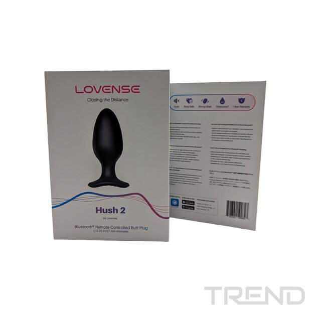 Lovense - Hush 2 Butt Plug L 57 mm