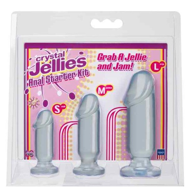 Crystal Jellies - Anal Starter Kit Transparent