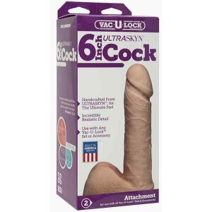 Vac-U-Lock Ultraskyn Cock 18,03 cm