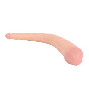 Kiotos COX 028 Flesh Doppeldildo Beige 35 cm ⌀ 5 cm