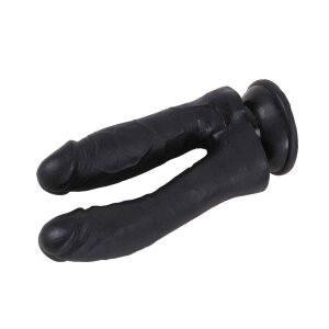 Kiotos COX 030 Black Doppeldildo Schwarz 19 cm ⌀ 3,5 cm