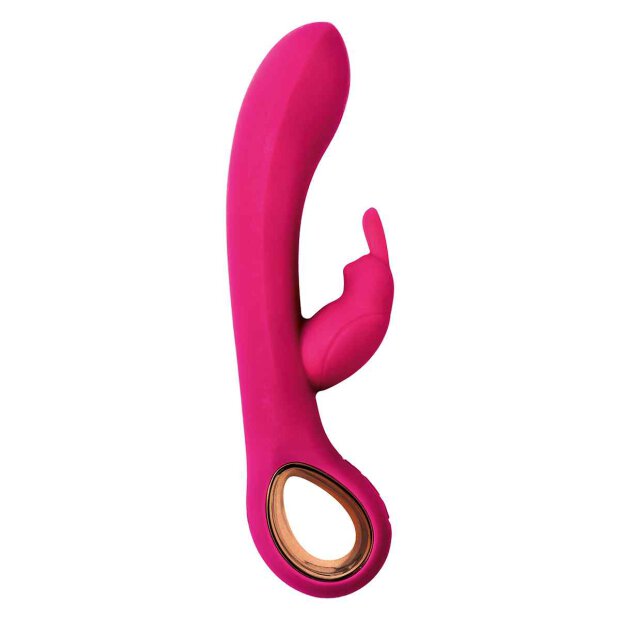 G-Spot Vibrator with Clitorial Stimulation Pink