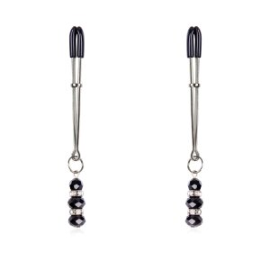 Kiotos Steel Fancy Nipple Clamps Nippelklemmen Schwarz