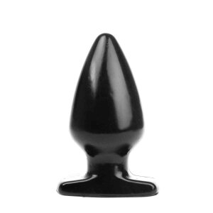 I Love Butt Fat Plug L Analplug Schwarz ⌀ 9 cm