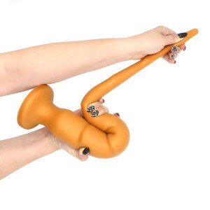 Goldline Rex XXL Analdildo Beige 45 cm ⌀ 10 cm