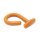 Goldline Deep L Analdildo Orange 60 cm ⌀ 3 cm
