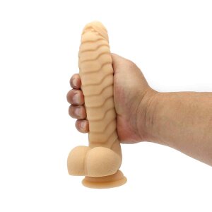 Kiotos COX 044 Silicone Dildo Beige 22 cm ⌀ 5 cm
