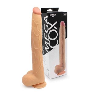 Kiotos COX 04 MEGA Dildo Beige 43 cm ⌀ 5,5 cm