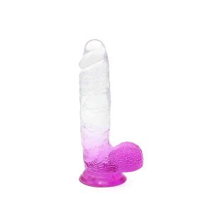 Kiotos COX Color 08 Dildo Transparent-Lila 18,5 cm