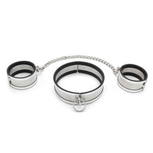 Steel Large Collar & Cuffs