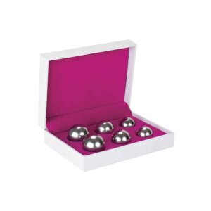Shots Ben Wa Balls Set Liebeskugeln Silber ⌀ 2,5 cm