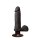 The Realistic Cock - ULTRASKYN - Vibrating 6 Inch - Chocolate