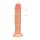 RealRock Vibrating Realistic Cock Vibrator Beige 22,5 cm ⌀ 4,5 cm