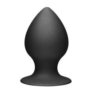 Tom of Finland Silicone Anal Plug XL Schwarz ⌀ 8,3 cm
