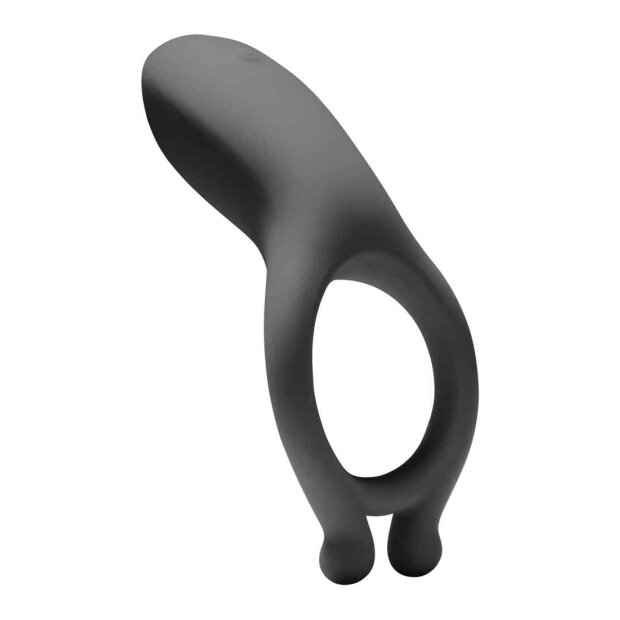 Doc Johnson Rechargeable Vibrating C-Ring Penisring Grau ⌀ 4,6 cm