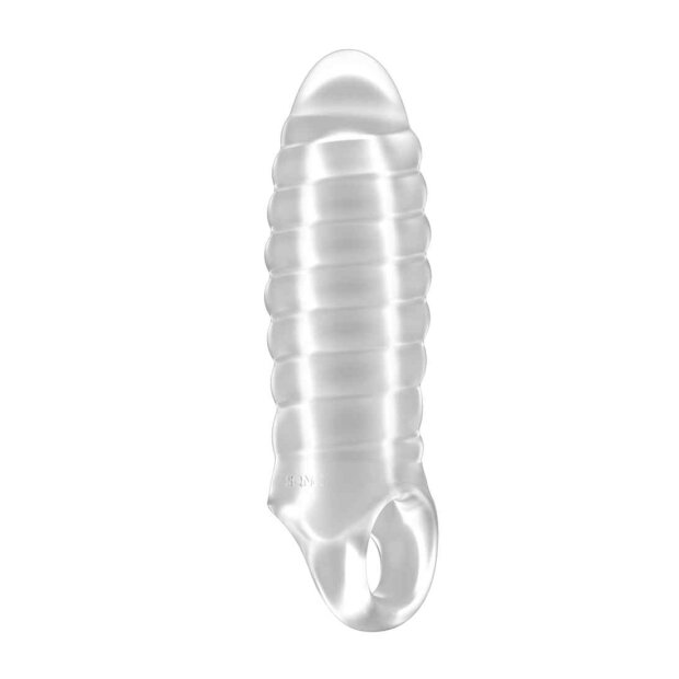 Sono No. 36 Stretchy Thick Penishülle Transparent 15,2 cm ⌀ 3 cm