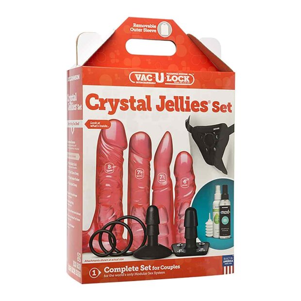 Crystal Jellies Set Pink