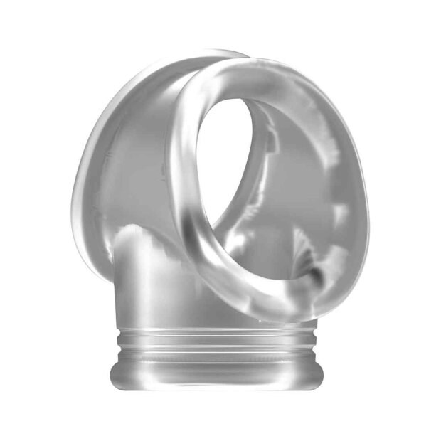 Sono No. 48 Cockring with Ball Strap Hodenring Transparent ⌀ 3 cm
