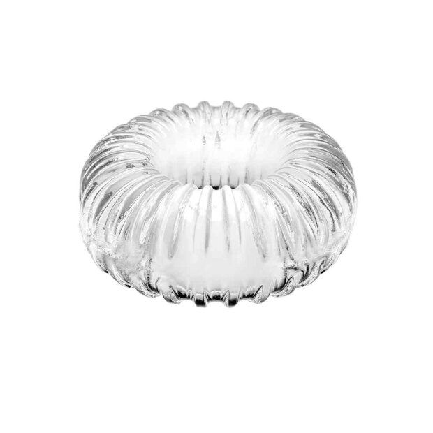 Ribbed Ring Transparent