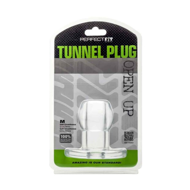 Tunnel Plug Medium Transparent