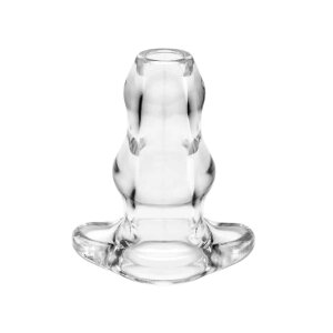 Double Tunnel Plug  X- Large Transparent