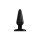 Shots Butt Plug Basic Black Analplug Schwarz ⌀ 2,5 cm