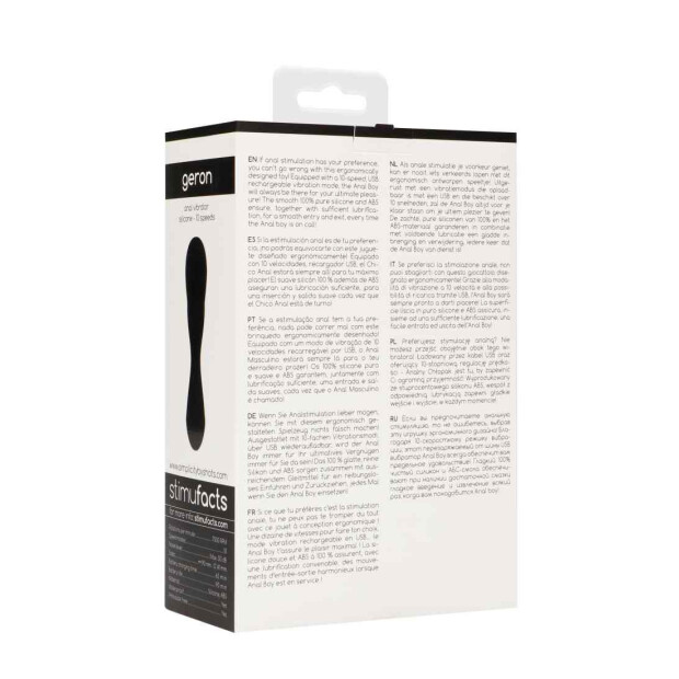 Simplicity GERON Analvibrator Schwarz ⌀ 3 cm