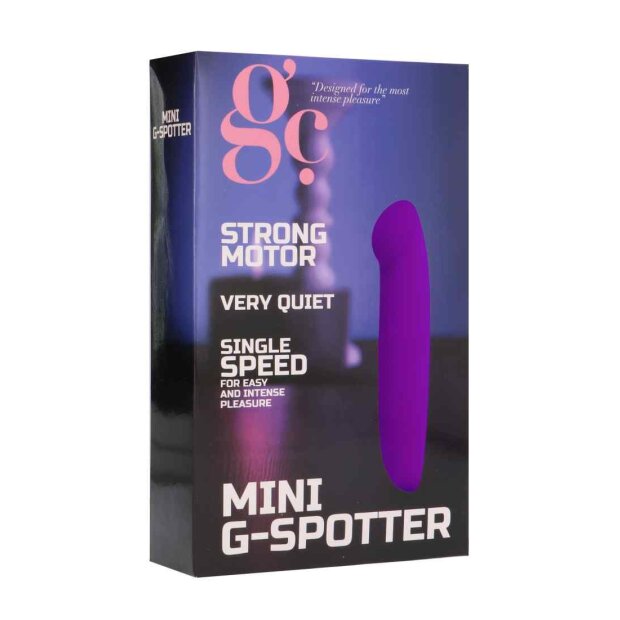 Shots Mini G-Spotter G-Punkt Vibrator Lila 12,7 cm ⌀ 2,7 cm