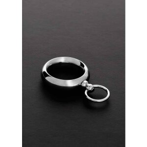 Shots Donut Ring with O Ring Penisring Silber ⌀ 4,5 cm