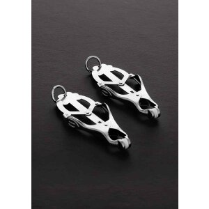 2 Squeezer Teaser Clover Nipple Clamps W Ring